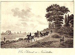 III 35 Der Elbstrand bei Nienstädten (1832)