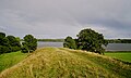 Hedeby Halvkredsvold rundt Hedeby er fremdeles vel bevart.