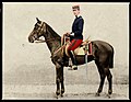 Second Lieutenant Bougrain graduated first from the Saumur Cavalry Application School (1905-1906)