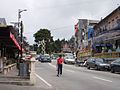 Jalan Besar, the main street of Tanah Rata in Cameron Highlands