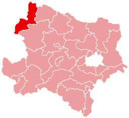 Bezirk Gmünd location map