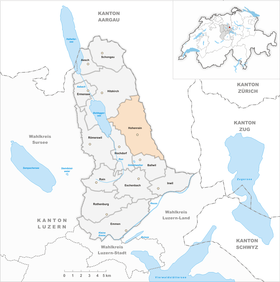 Karte von Hohenrain