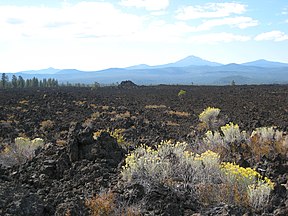 Lavafeld im National Monument