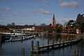 Looking towards Marlow from Marlow Lock