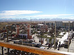 Plaza Franz Tamayo in Pucarani