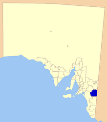 Municipalità di Southern Mallee – Mappa