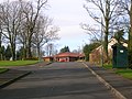 The new driveway up to the nursing home.