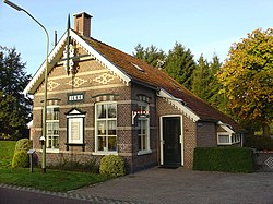 Toll house on the Roderwolderweg in Foxwolde