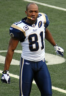 Torry Holt in a game against the New York Jets of week 10 on November 9, 2008