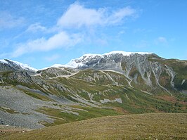 Tukgahgo Mountain in de vroege herfst