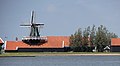 Uitgeest, windmill: houtzaagmolen de Corneliszoon bij het Zwaansmeer