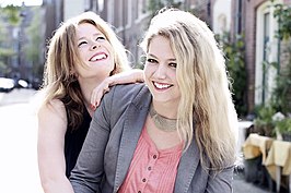 Christine de Boer (links) en Yentl Schieman (rechts)