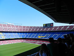 Größtes Stadion: Camp Nou in Barcelona