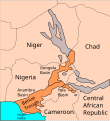 Benin-Trog als Teil des Zentralafrikanischen Riftsystems