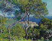 Bordighera; de Claude Monet; 1884; ulei pe pânză; 81 × 65 cm.; Institutul de Artă din Chicago (SUA)