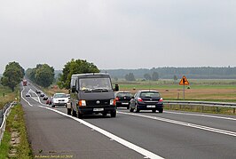 De E372 bij Bełżec