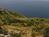 View of the Mediterranean Sea from the cliffs of Dingli, Malta