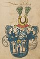 Wappen aus einem Wappenbuch um 1475