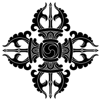 Faith_Buddhism_Vajra_BW.svg