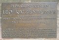 Leo-Katzenberger-Gedenktafel