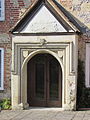 Porch with decorative moulding