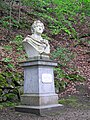 Goethedenkmal (Karlsbad) Büste J. W. Goethe