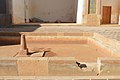 The historic fountain of the mosque that is no longer functional