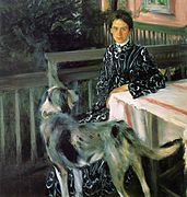 Julia Kustodiyeva (karısı) (1903)