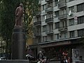 A statue of Lenin in central Kiev