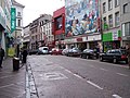 Shopping district near the Naamse Poort in Ixelles