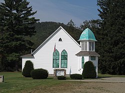 Riverside United Methodist Church by the Allegheny River