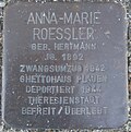 Stolperstein für Anna-Marie Roessler (Friedrich-August-Straße 16)