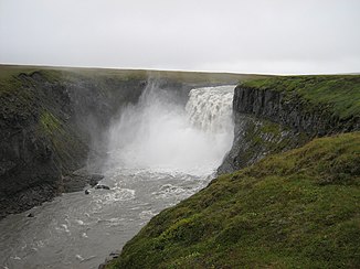 Der Töfra- oder Kringilsárfoss