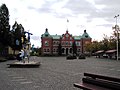 Der Marktplatz von Värnamo