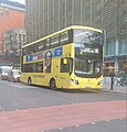 MCV Evoseti bodied Volvo B5LH at Spinningfields in December 2024