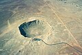 Flagstaff yakında doğa harikası Barringer "Meteor Krateri"