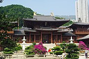 The Chi Lin Nunnery adopted Tang-style architecture.[21]