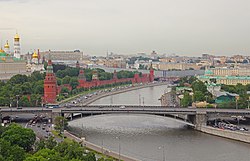 Moskova Kremlini ve Bolshoy Kamenny Köprüsü