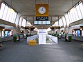 Concourse with original clock