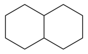 Structuurformule van decaline