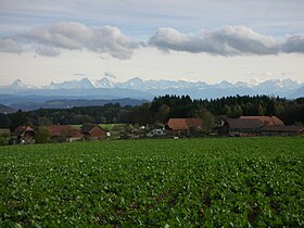 Der Weiler Ufem Moos in Diemerswil