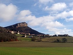 View of San Román with Muela [eu] in the background