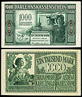 1,000 German ostmark