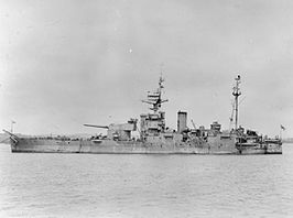 HMS Abercrombie in 1946