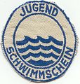 Altes Abzeichen: Jugendschwimmschein