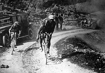 Léon Scieur bei der Tour de France 1921