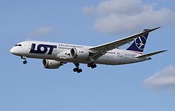 Boeing 787-8 der LOT