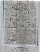 A pre-1947 Indian map showing Mintaka Pass as the primary thoroughfare