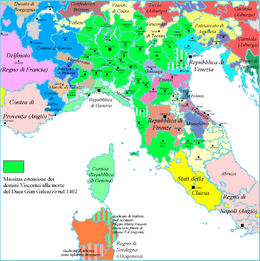 Signoria di Rimini - Localizzazione