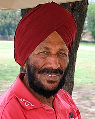 Milkha Singh erreichte Platz vier